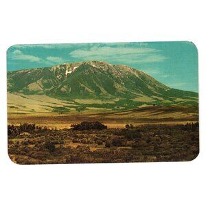 Vintage Elk Mountain Postcard By Dexter Press Arial Roadside Attraction